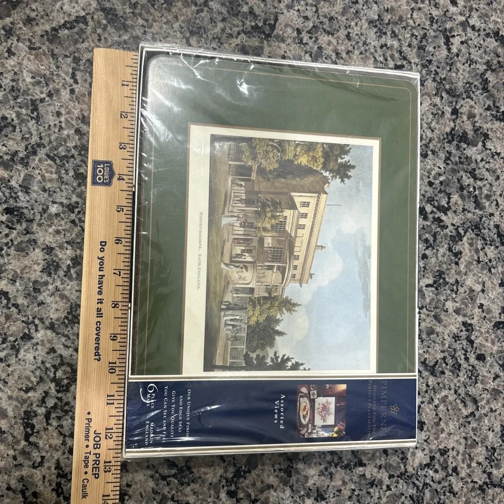 Vtg Pimpernel Assorted Views 6 Placements Mats Made In England New Sealed